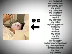 he is