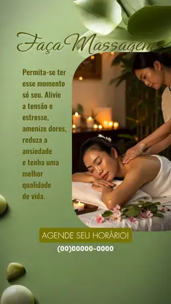 Agenda • Massagem 