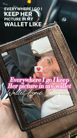 Picture in my wallet