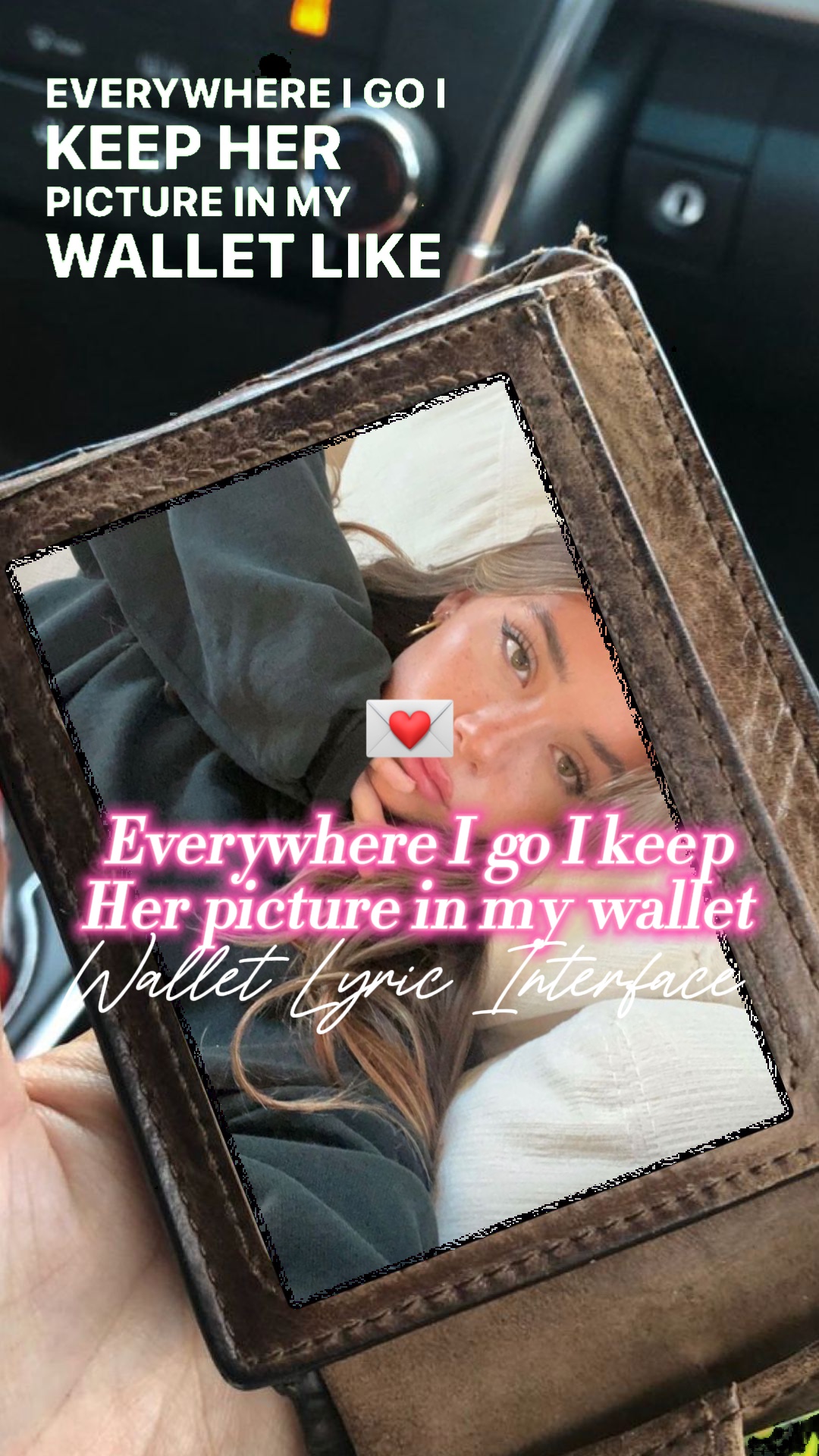 Picture in my wallet