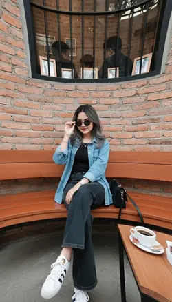 jalan² dengan sepatu