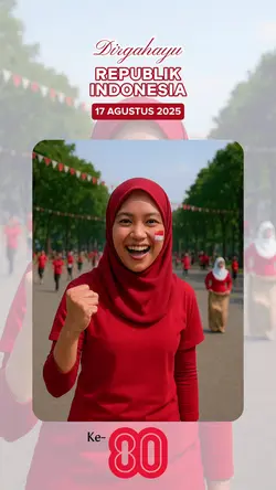 HUT RI KE 80