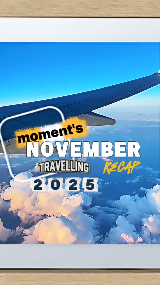 NOVEMBER RECAP