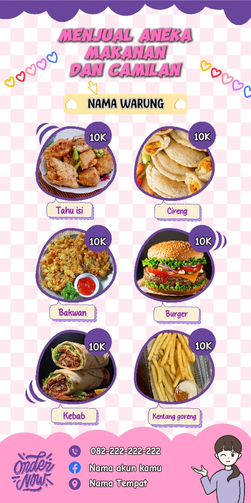6 produtos jualan