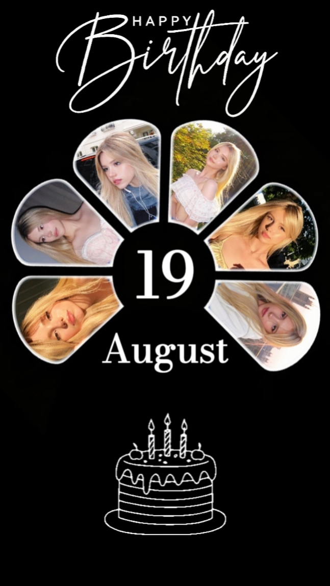 ANNIVERSAIRE HBD 19 AOÛT