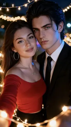 Couple collage AI 