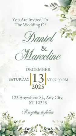 WEDDING INVITATION