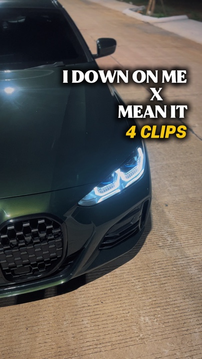 Edición de coche de 4 clips