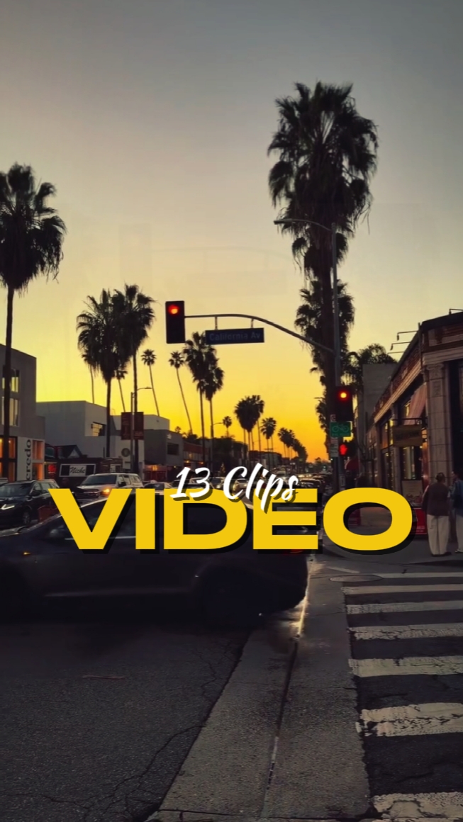 13 clipes de vídeo