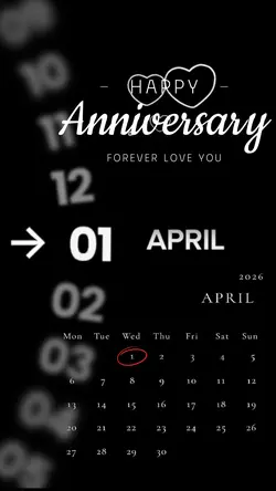 ANNIVERSARY APRIL 01