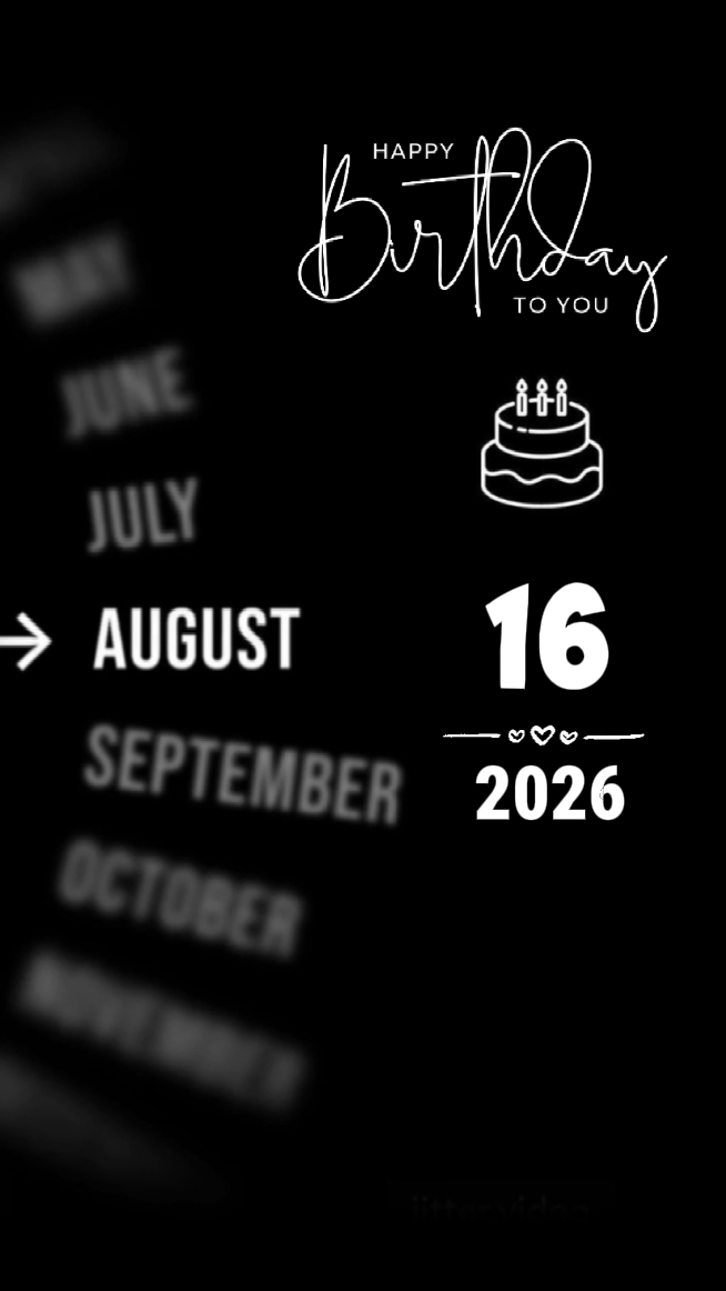 daughter bday 16 aug