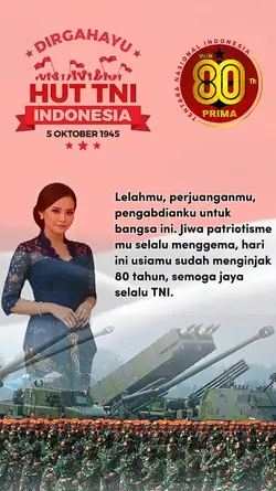 HUT TNI 80