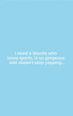 blondes
