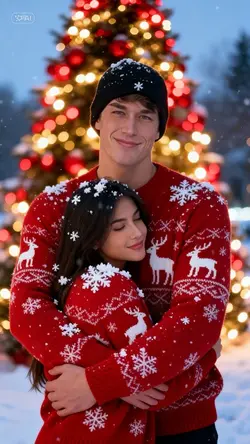 Christmas Couple AI