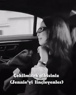 Çekilmicek gibisiniz