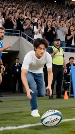 ラグビーの試合を見ていたら