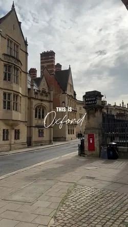 This is Oxford 🏡