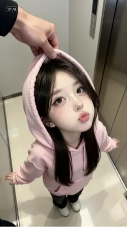AI nắm đầu cute
