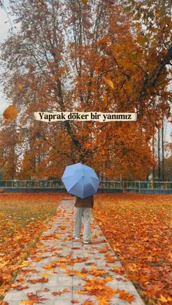 yaprak döker yanımız