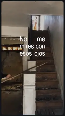 No me mires con