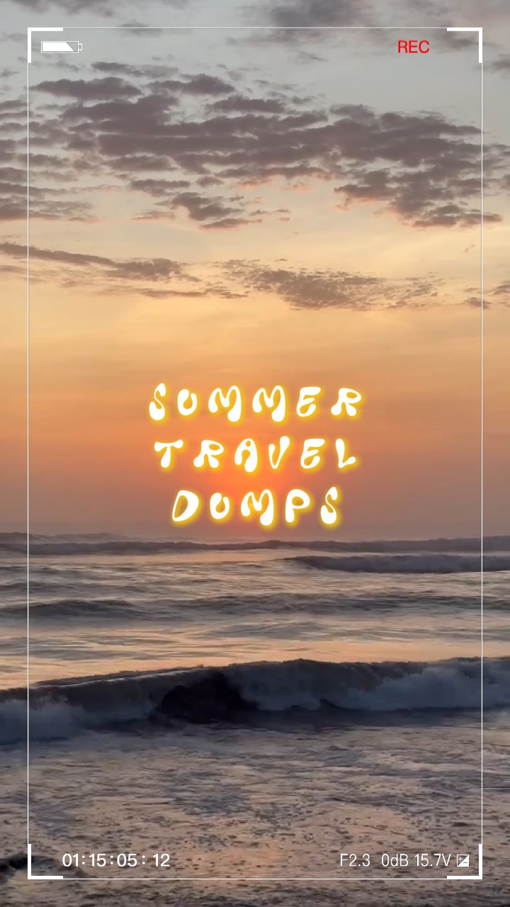summer travel dumps