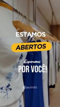 estamos abertos 