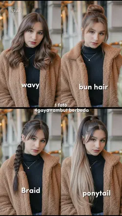 4gaya rambut berbeda