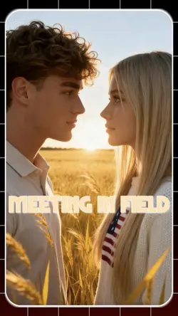 Meeting in field