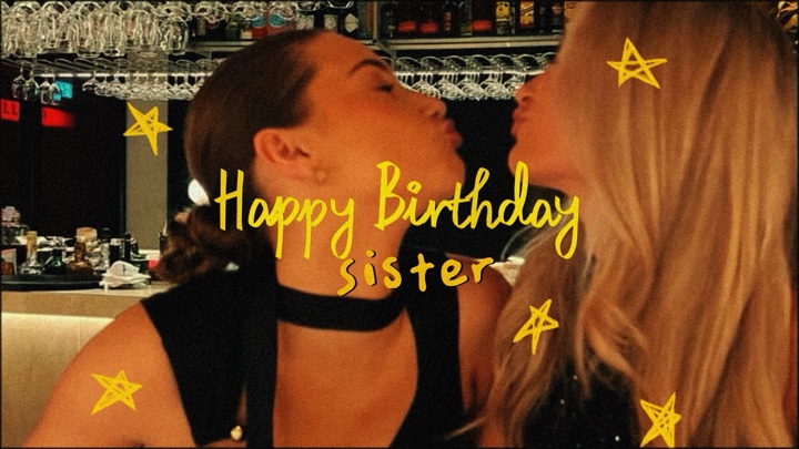 Anniversaire à soeur