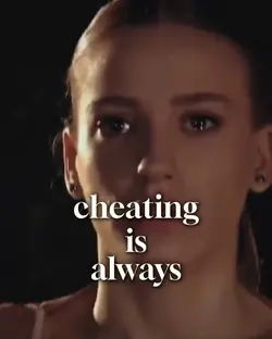 cheating is a choice