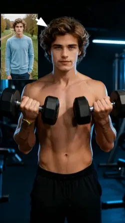 Muscular gym 