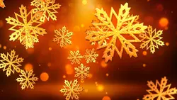 Christmas snow
