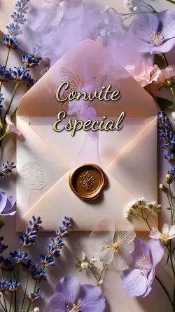 Convite violeta 