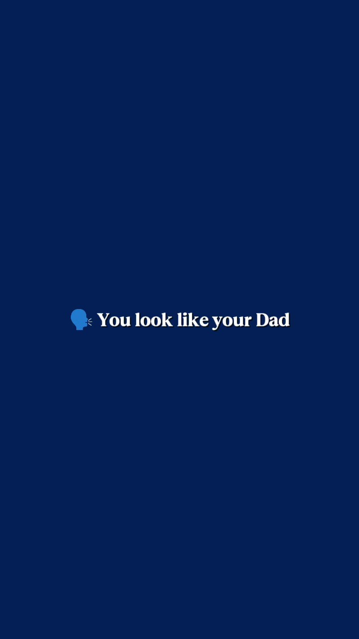 you look like