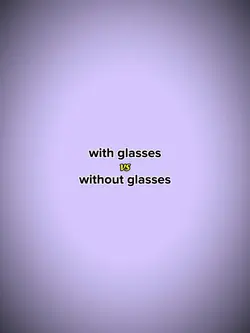 with/out glassesgb