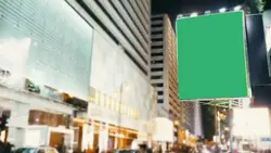 billboard green scre