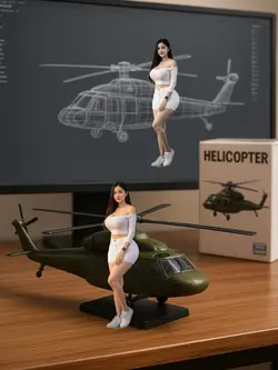Helikopter miniatur