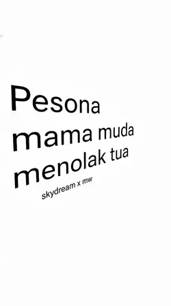 pesona mama muda