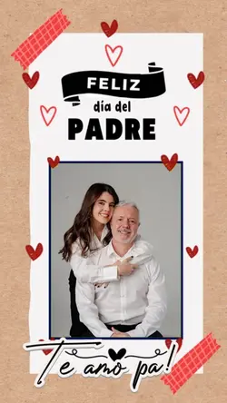 Feliz día papá 