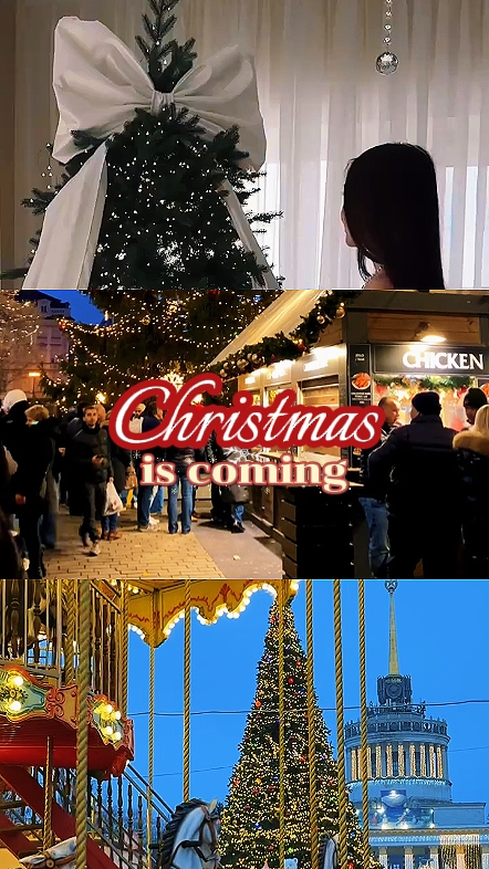 O Natal está chegando