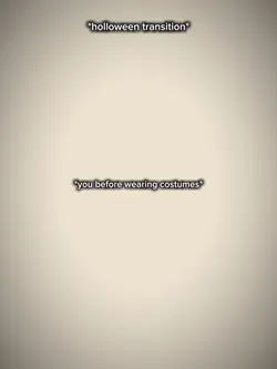 Halloween transition