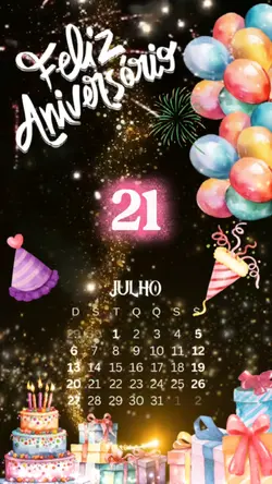 Aniversário 21 julho