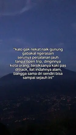 story pendaki