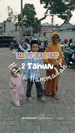 Ultah 2 Tahun
