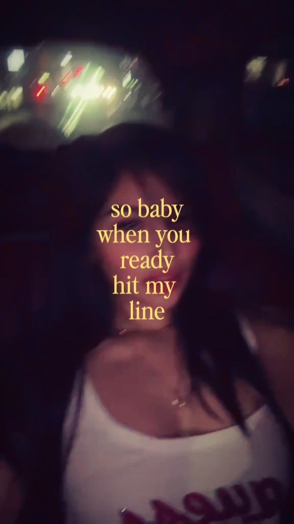 baby hit my ljne