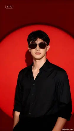 black red