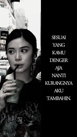 sesuai yg kmu dngr
