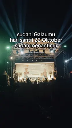 hari santri menanti