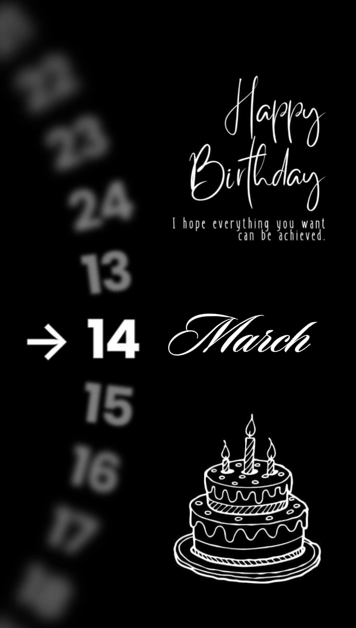 HBD 14 MARS 2026