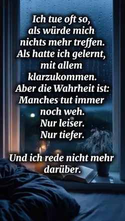 Ich rede nicht mehr 